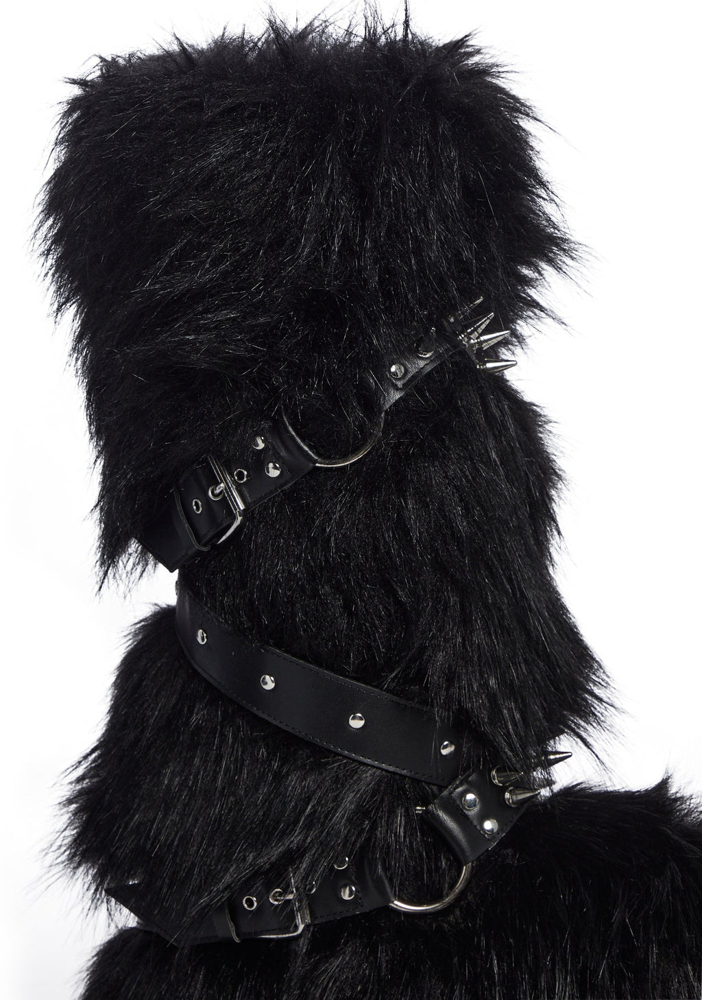 Wild Instincts Faux Fur Boots – Black