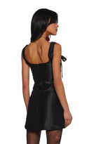 Pixie Stardust Mini Dress – Black