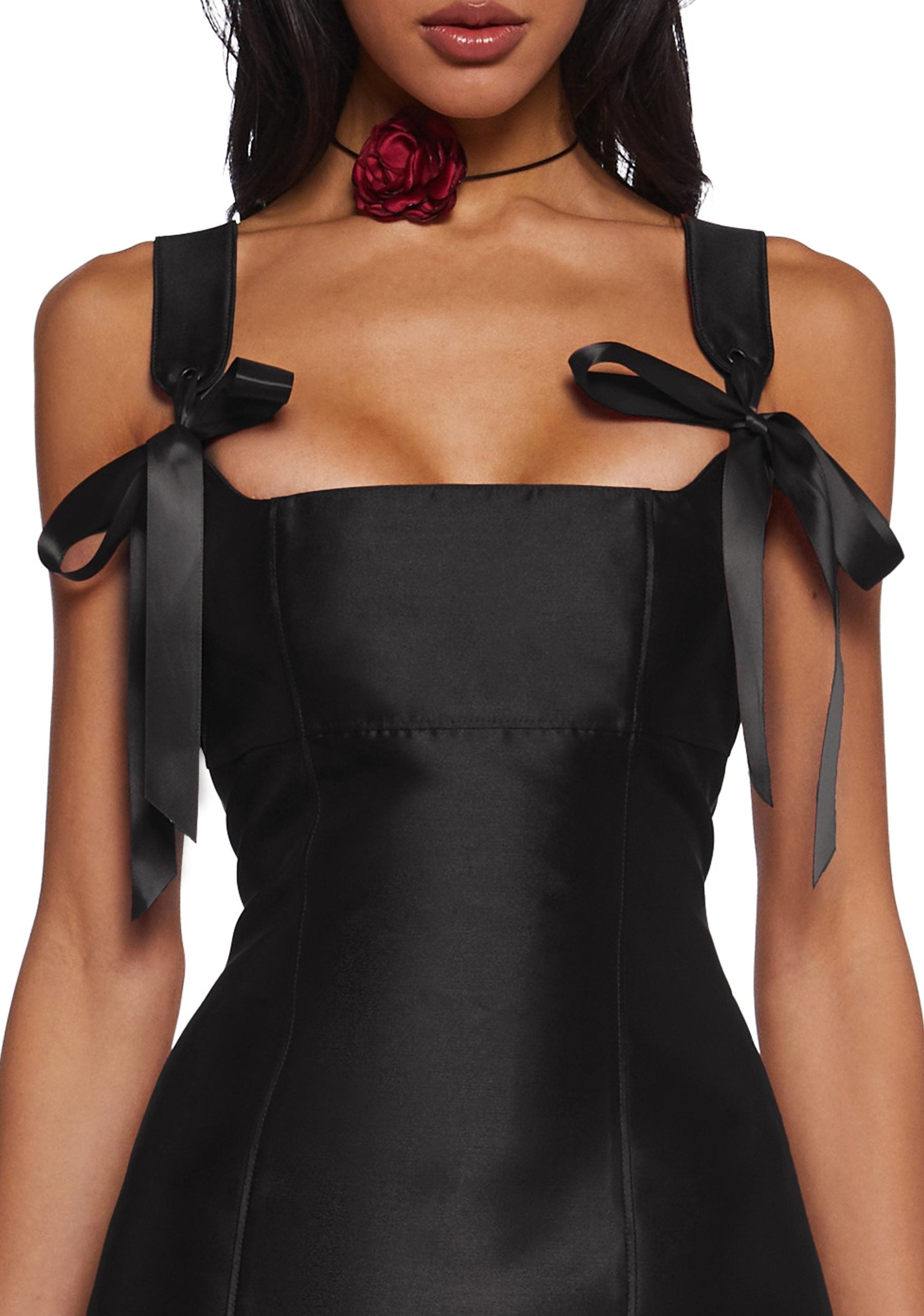 Pixie Stardust Mini Dress – Black