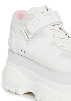 Fairywalker Platform Sneakers – White