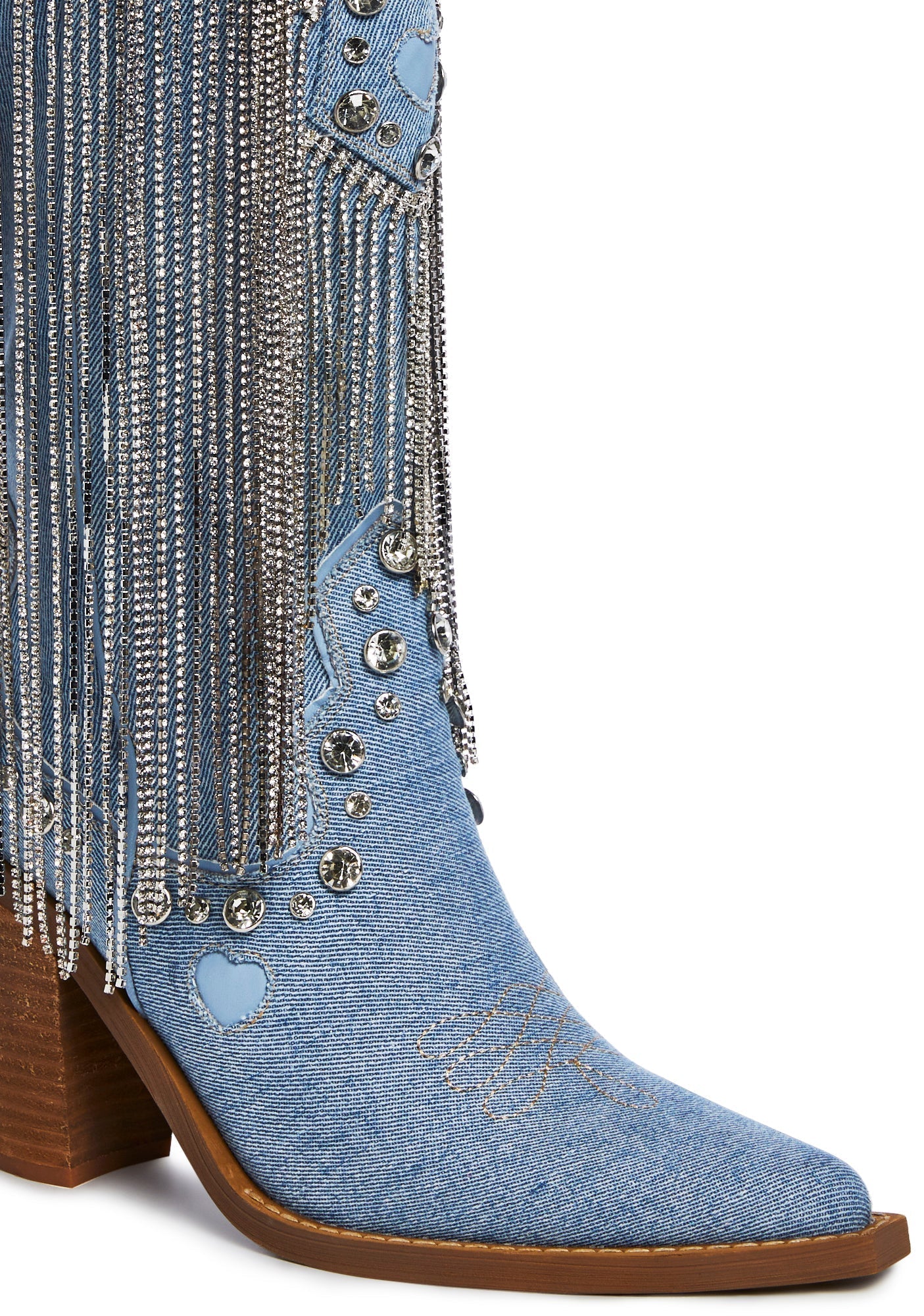 Present Perfect Cowboy Boots – Blue