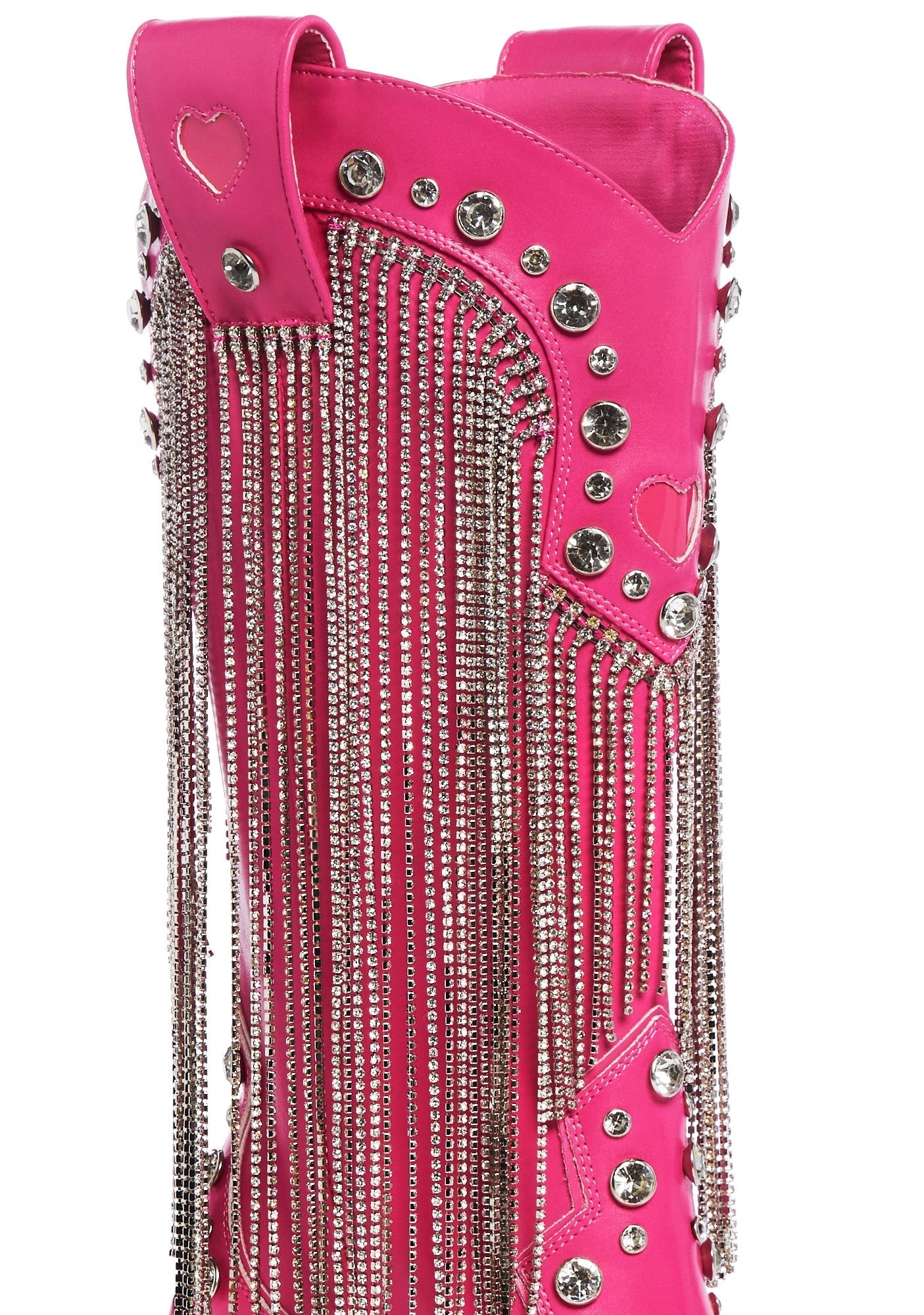Present Perfect Cowboy Boots – Dark Pink