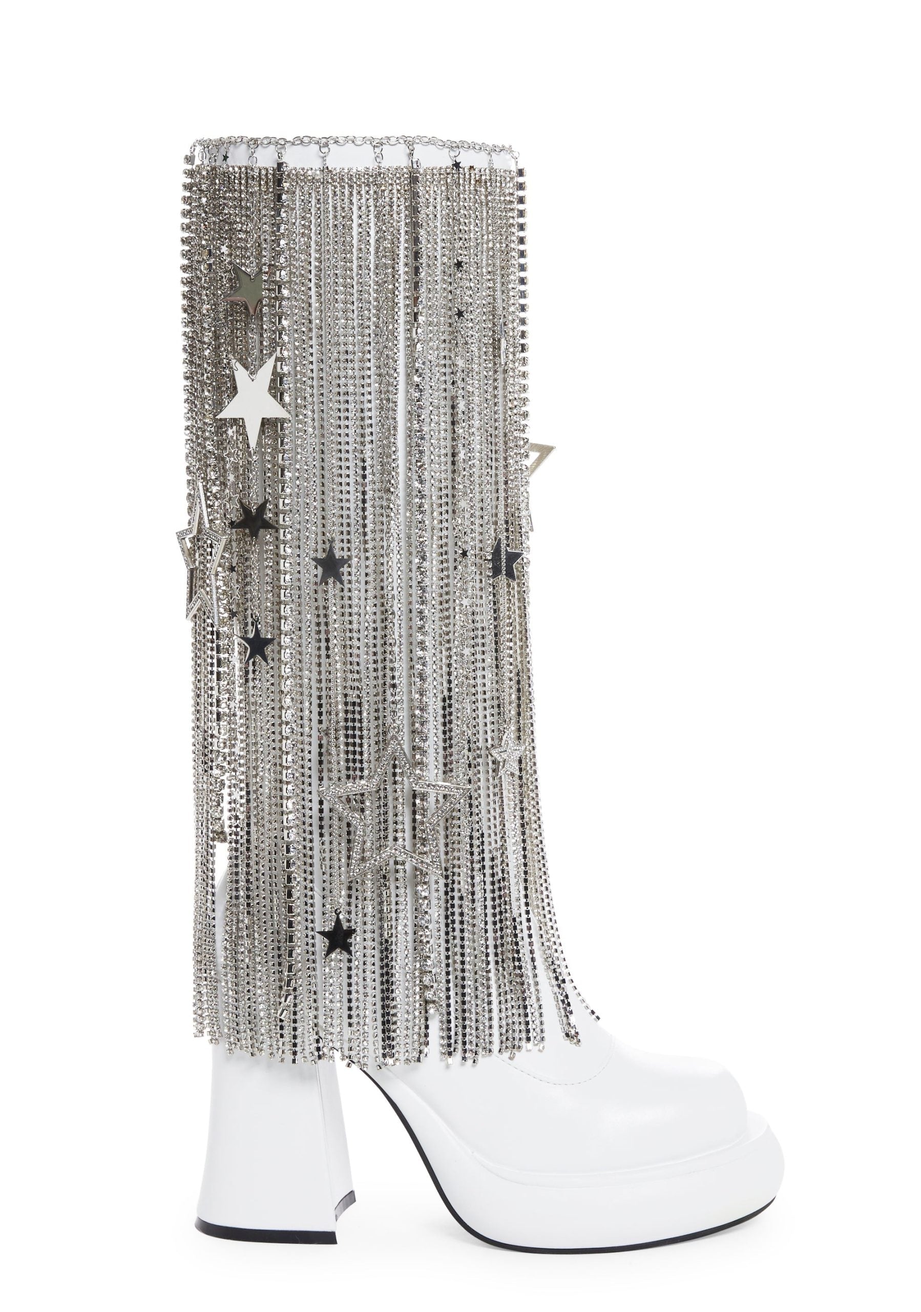 Starlet Effect Platform Boots