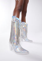 Present Perfect Cowboy Boots – Multi