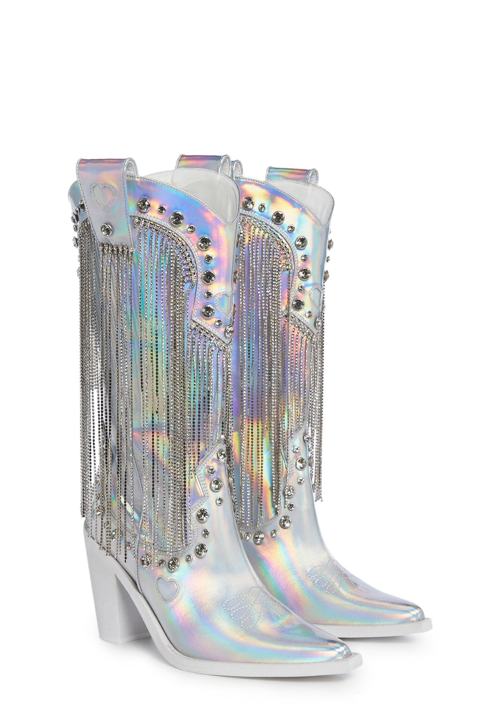 Present Perfect Cowboy Boots – Multi