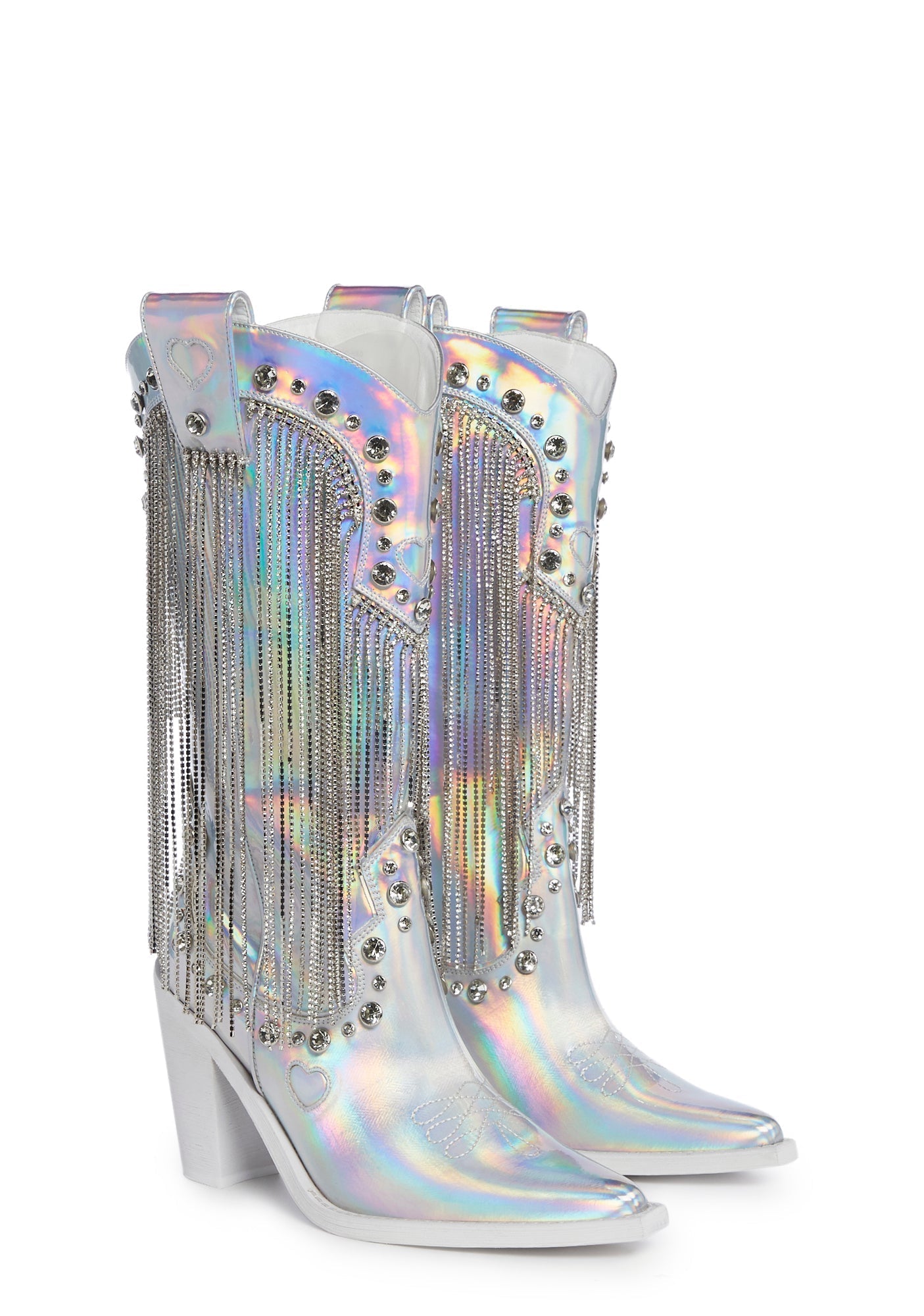 Present Perfect Cowboy Boots – Multi