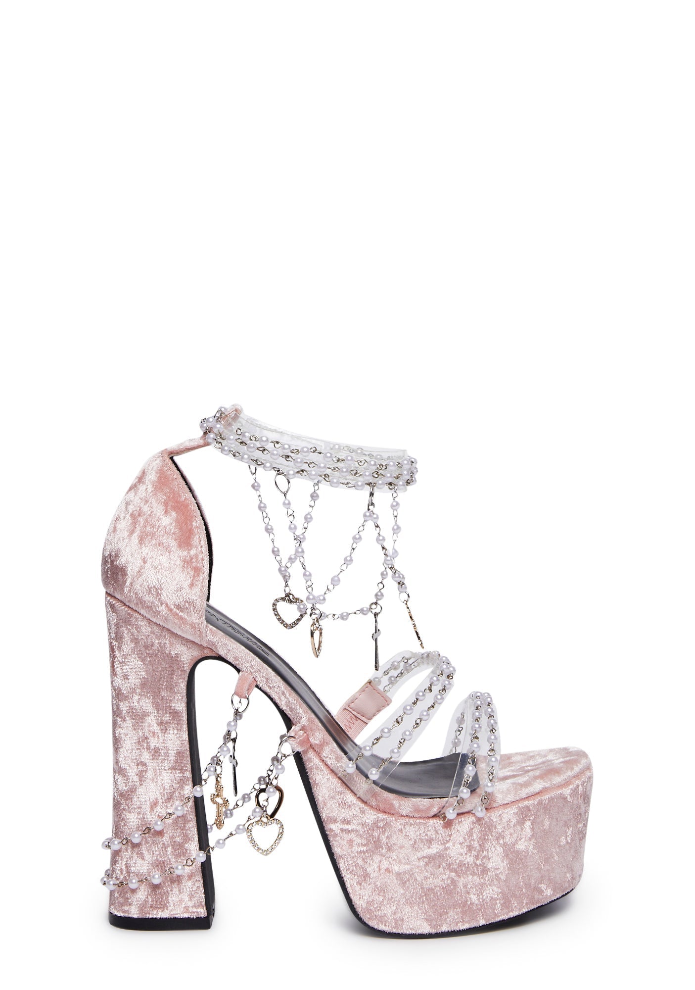 Holy Revelation Platform Heels – Pink