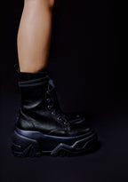 Optical Fuse Combat Boots – Black