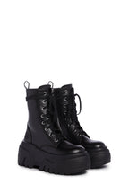 Optical Fuse Combat Boots – Black