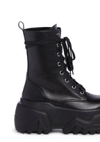Optical Fuse Combat Boots – Black