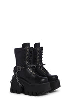 World On Edge Combat Boots