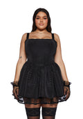Plus Magic Moves Corset Dress – Black