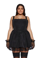 Plus Magic Moves Corset Dress – Black