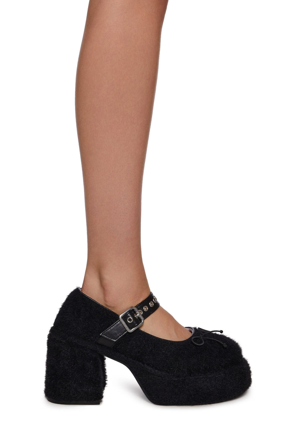 Twirling Perfection Mary Janes – Black