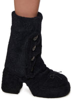 Twirling Perfection Mary Janes – Black