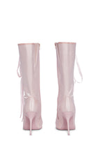 Scandalous Seduction Heeled Boots – Pink