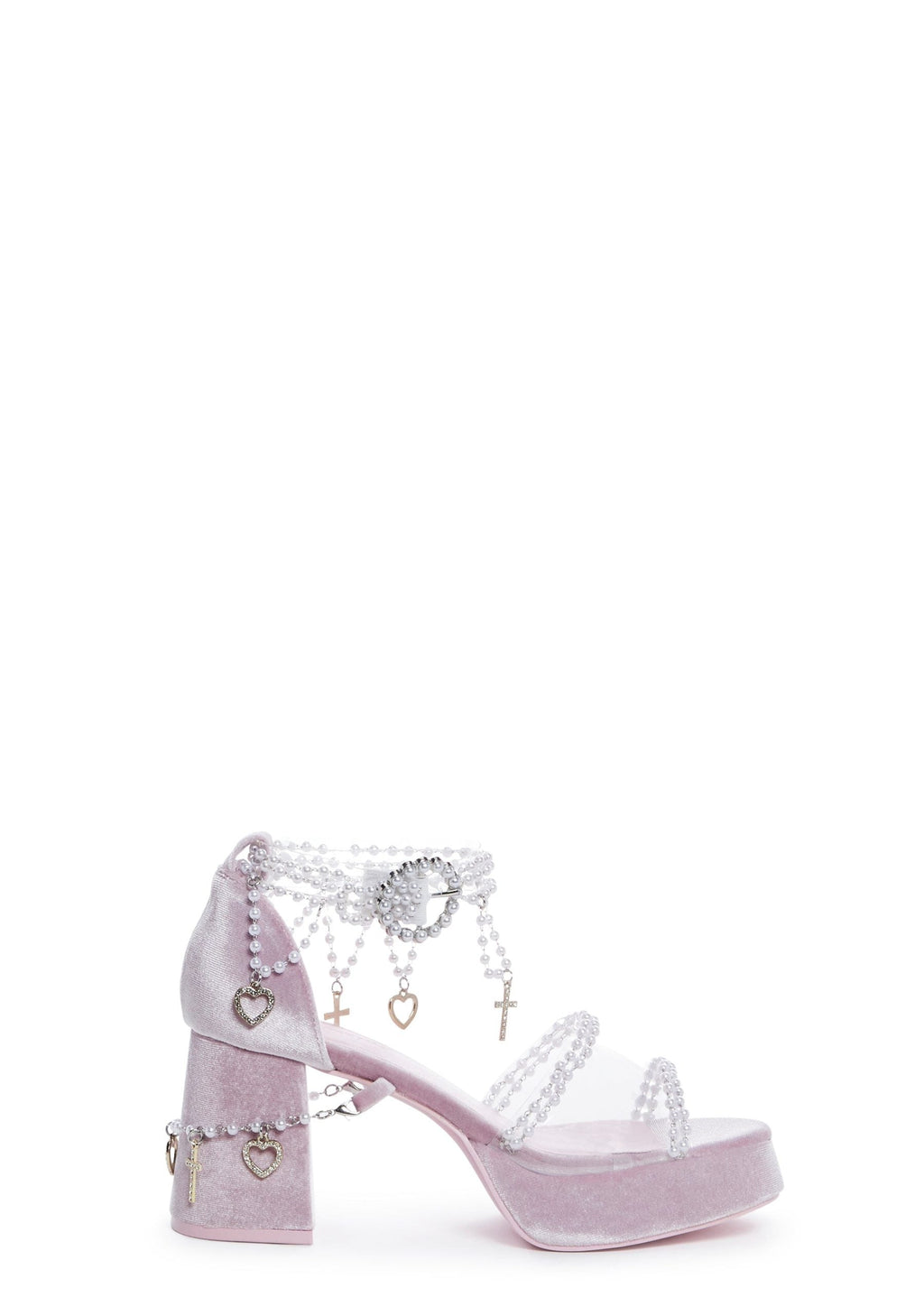 Holy Revelation Platform Sandals – Pink
