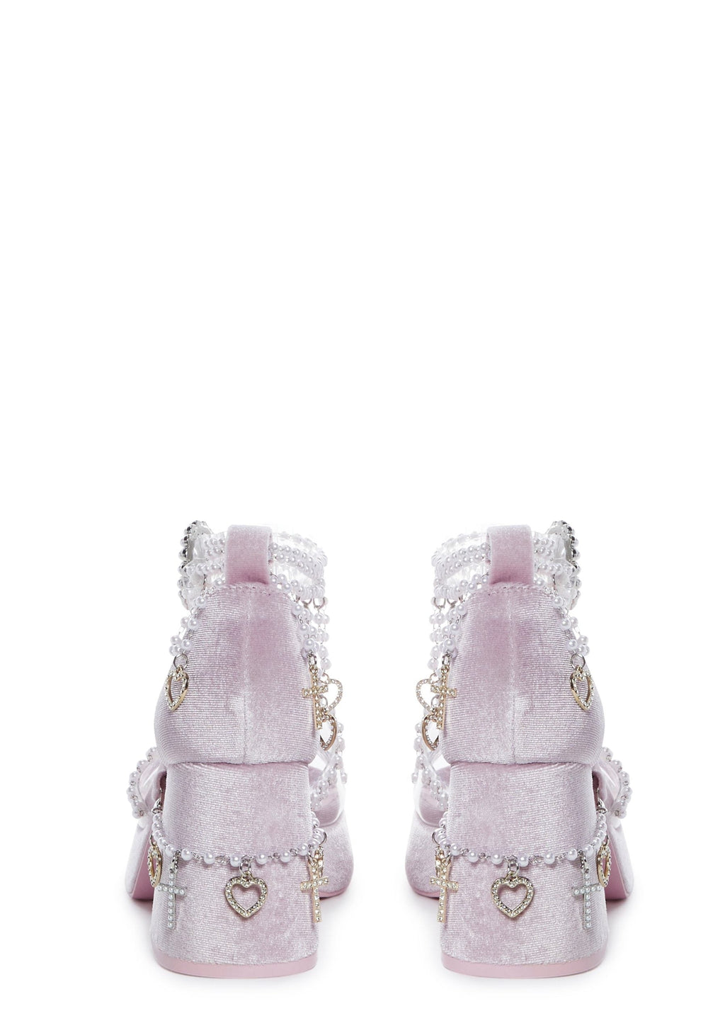 Holy Revelation Platform Sandals – Pink