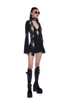 Whispering Wind Romper – Black