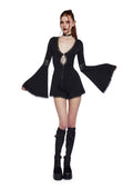 Whispering Wind Romper – Black