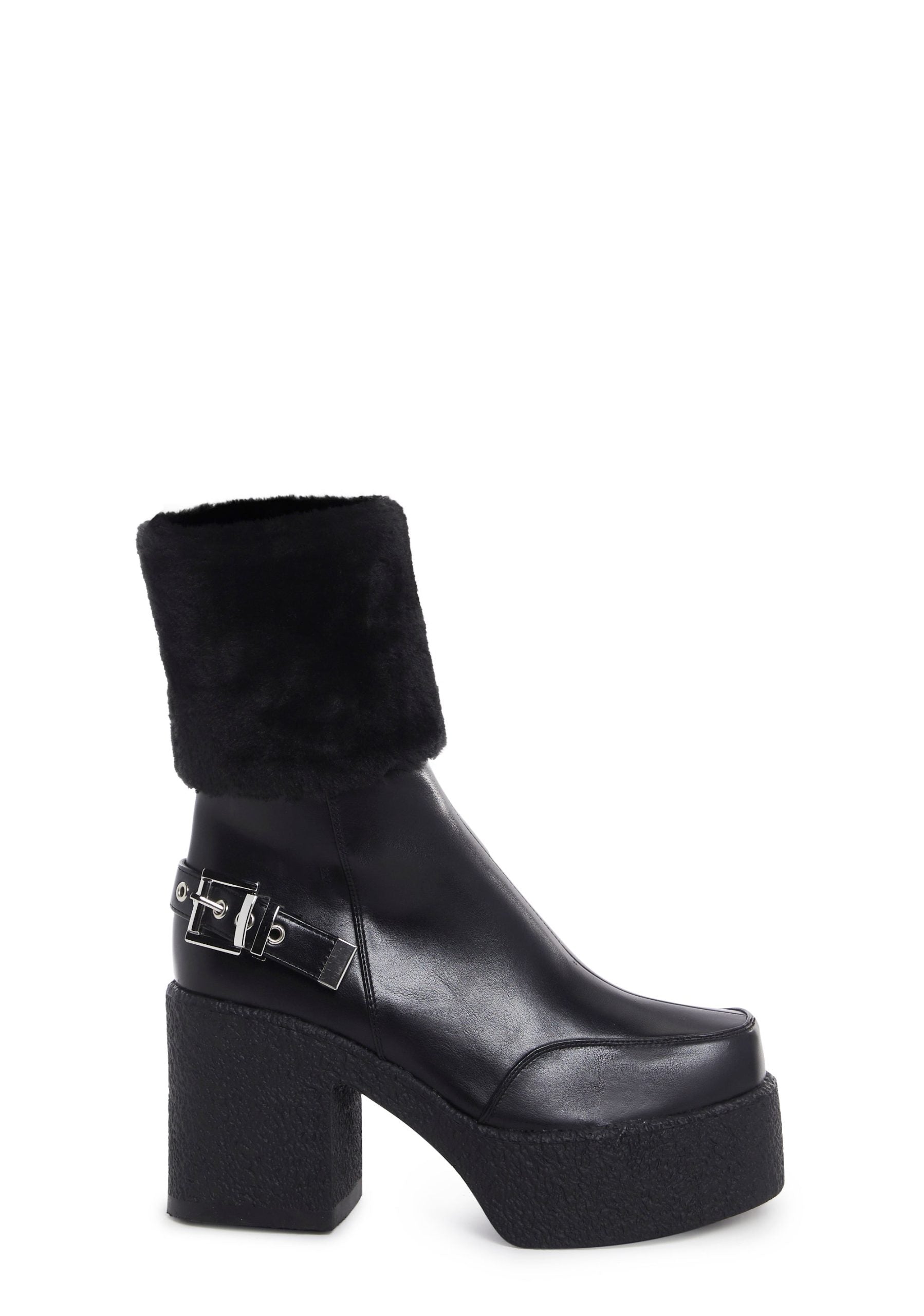 Figure It Out Platform Boots