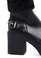 Figure It Out Platform Boots