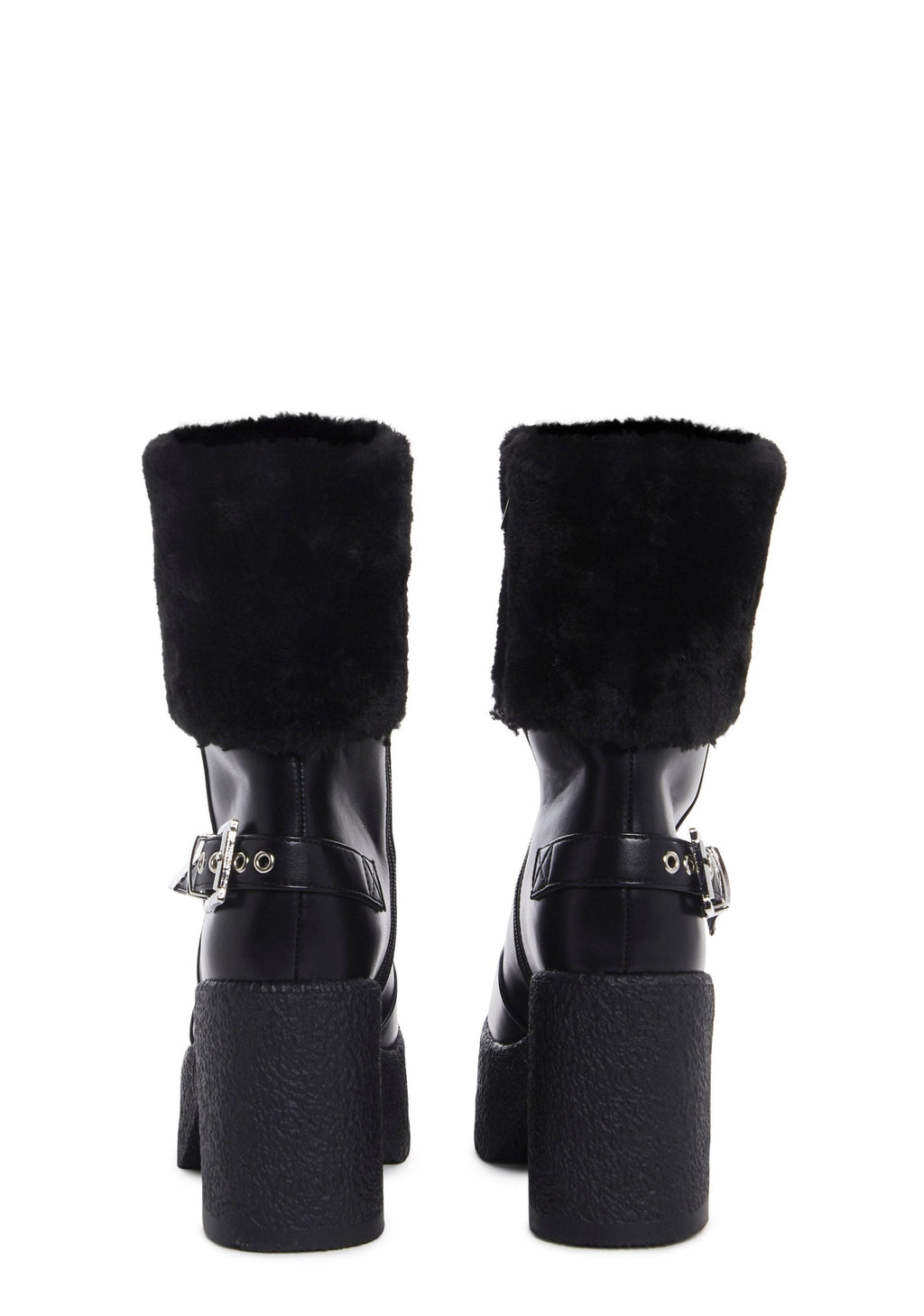 Figure It Out Platform Boots