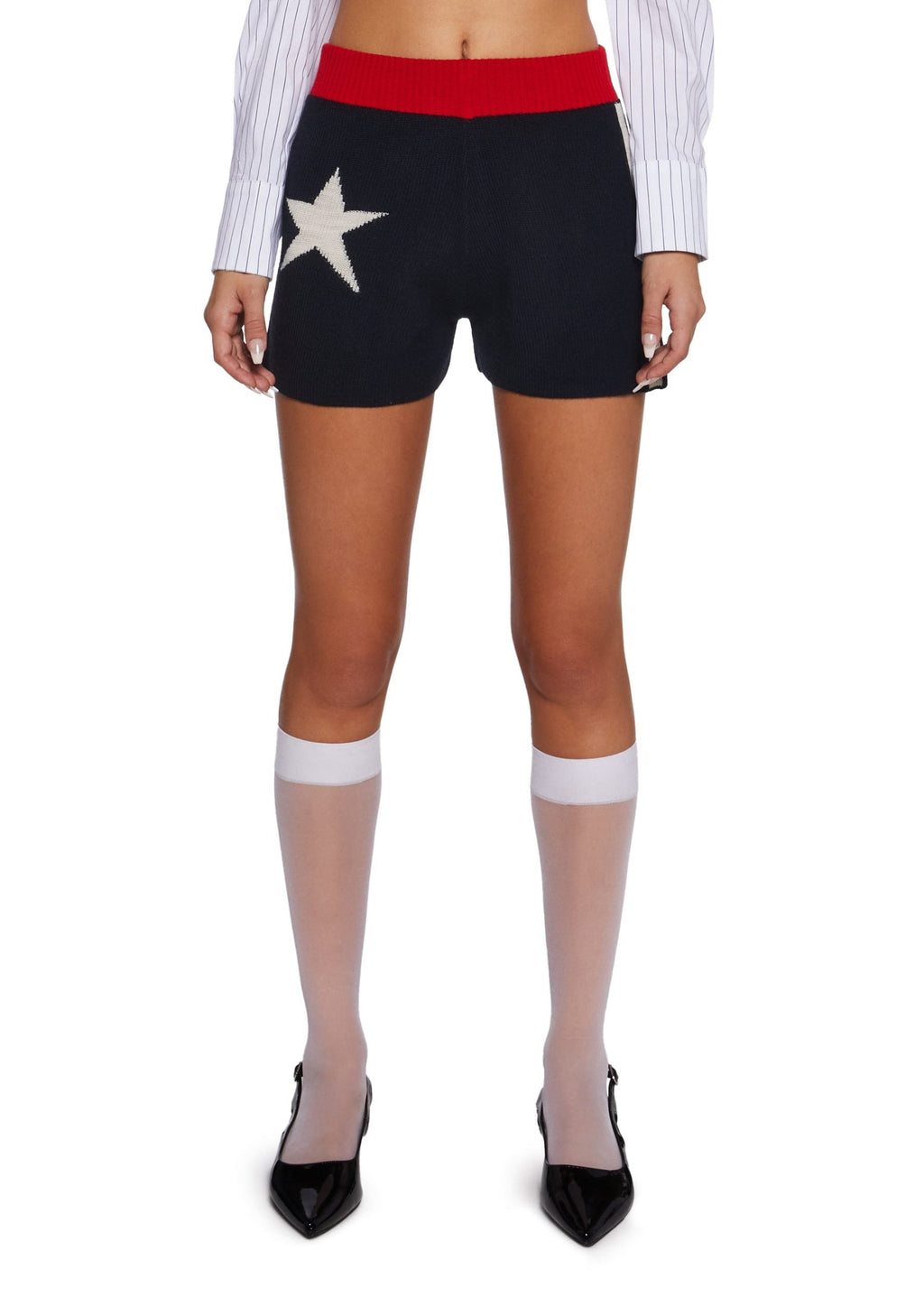 Liquorice Knit Shorts