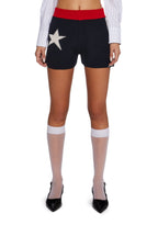 Liquorice Knit Shorts