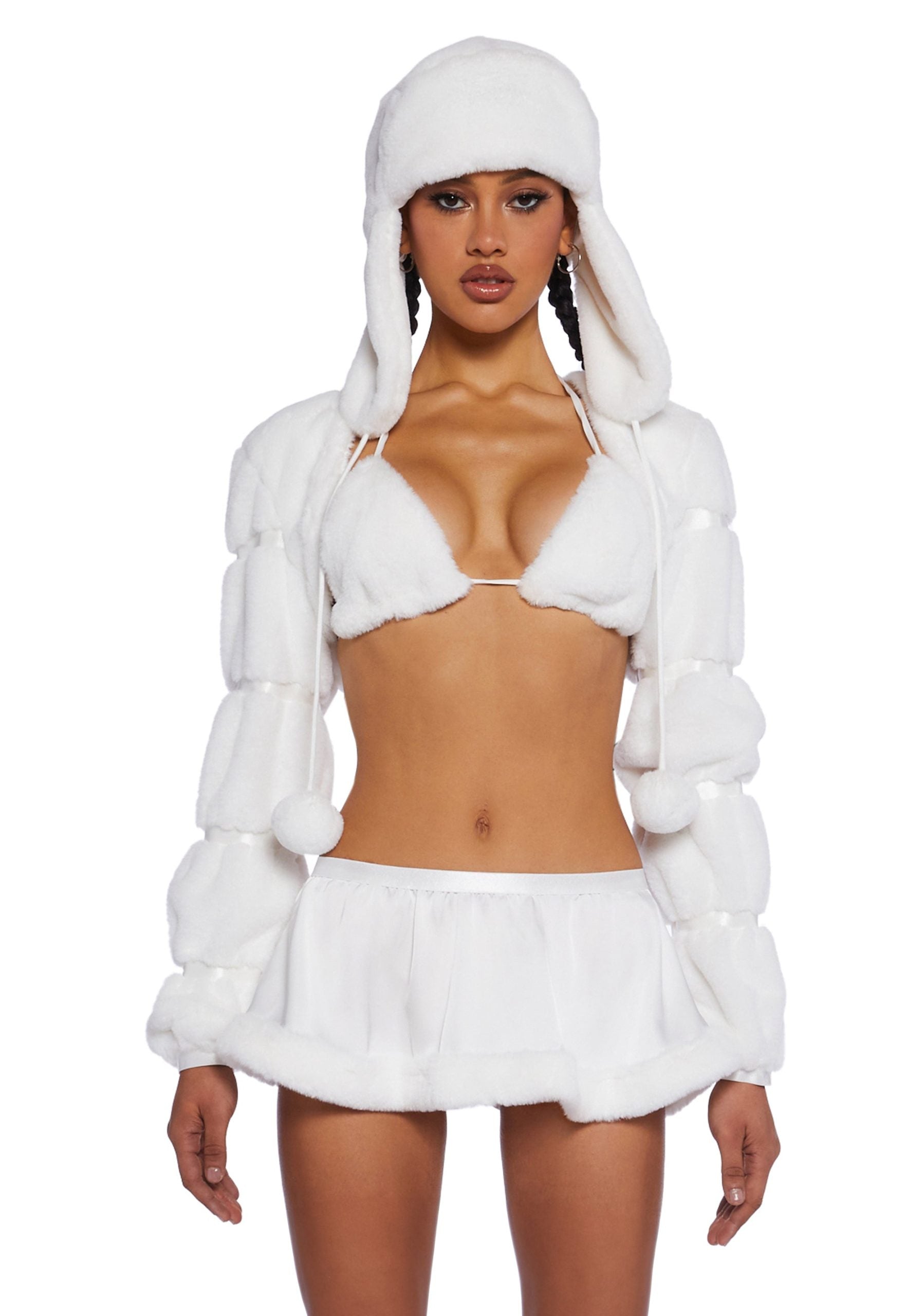 Abominable Doll Costume Set – White
