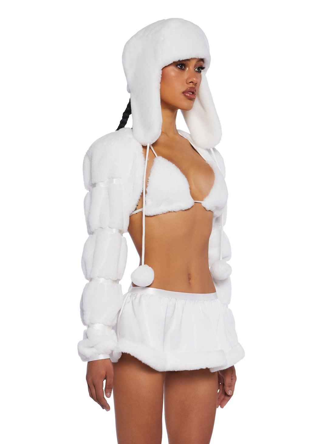 Abominable Doll Costume Set – White