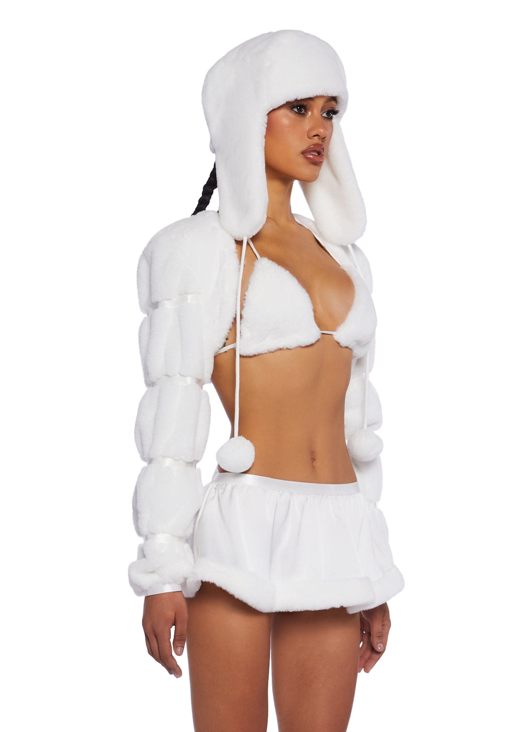 Abominable Doll Costume Set – White