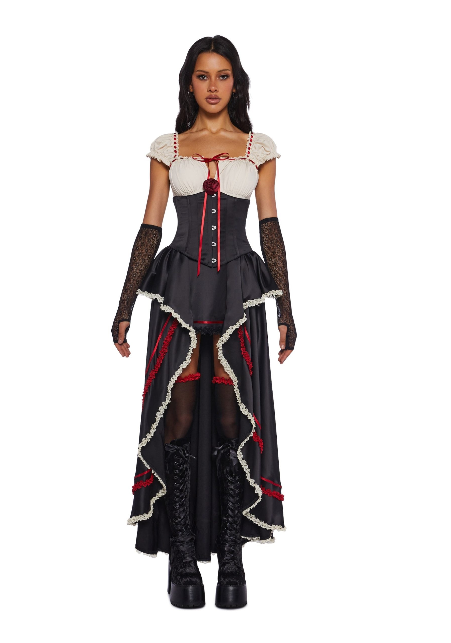 Wild West Comic Maiden Premium Costume Set