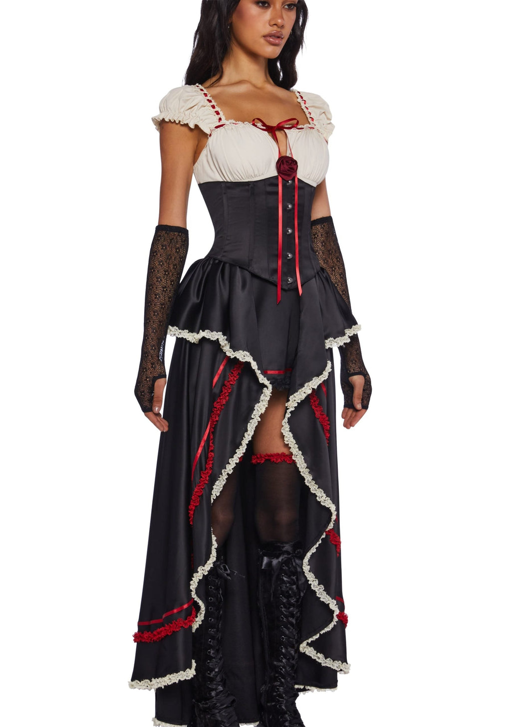 Wild West Comic Maiden Premium Costume Set