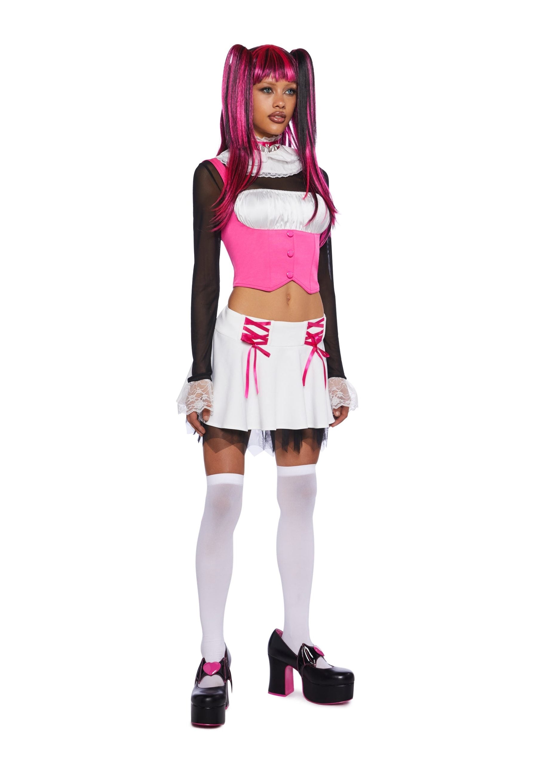 For Ghouls Only Premium Costume And Wig Set