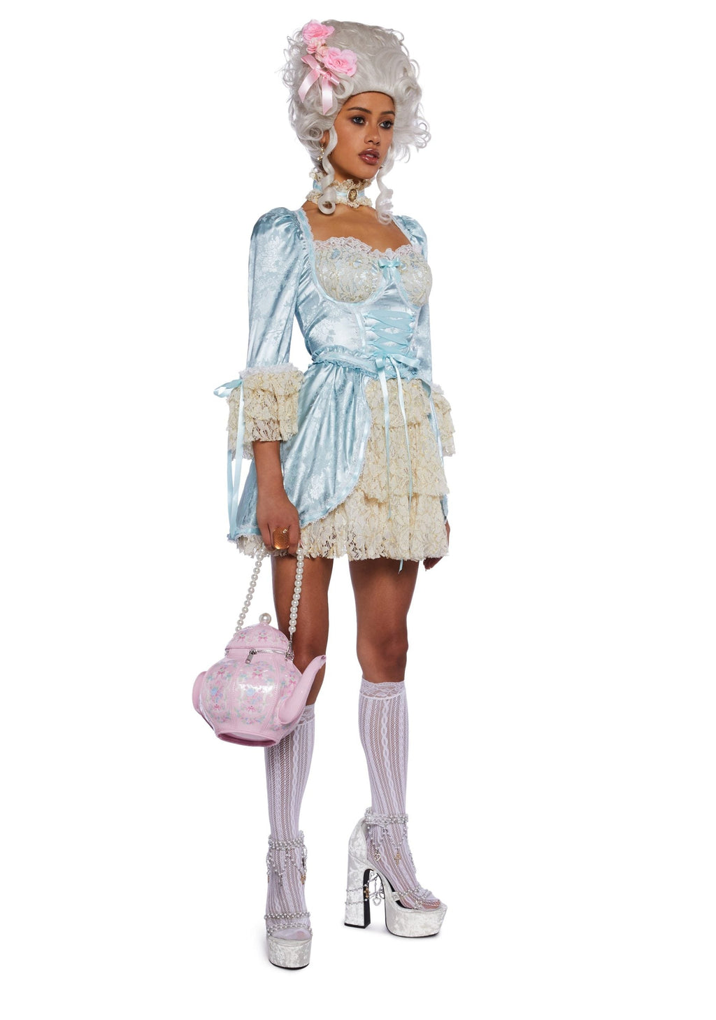 Cake Queen Costume Set – Light Blue