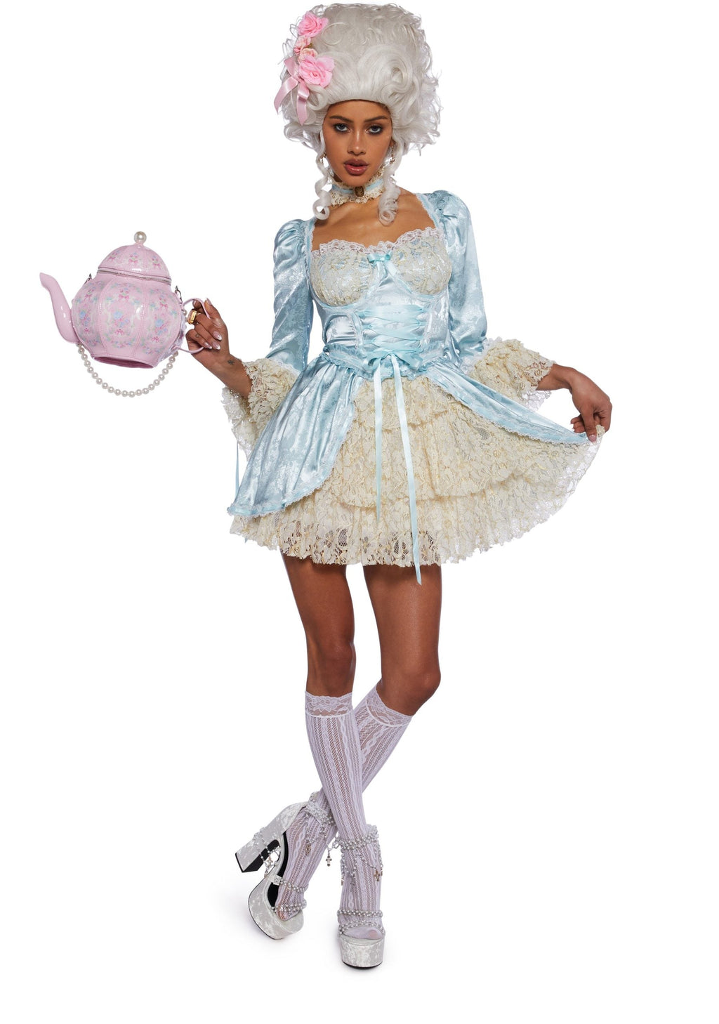 Cake Queen Costume Set – Light Blue