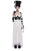Reanimated Bride Premium Costume And Wig Set