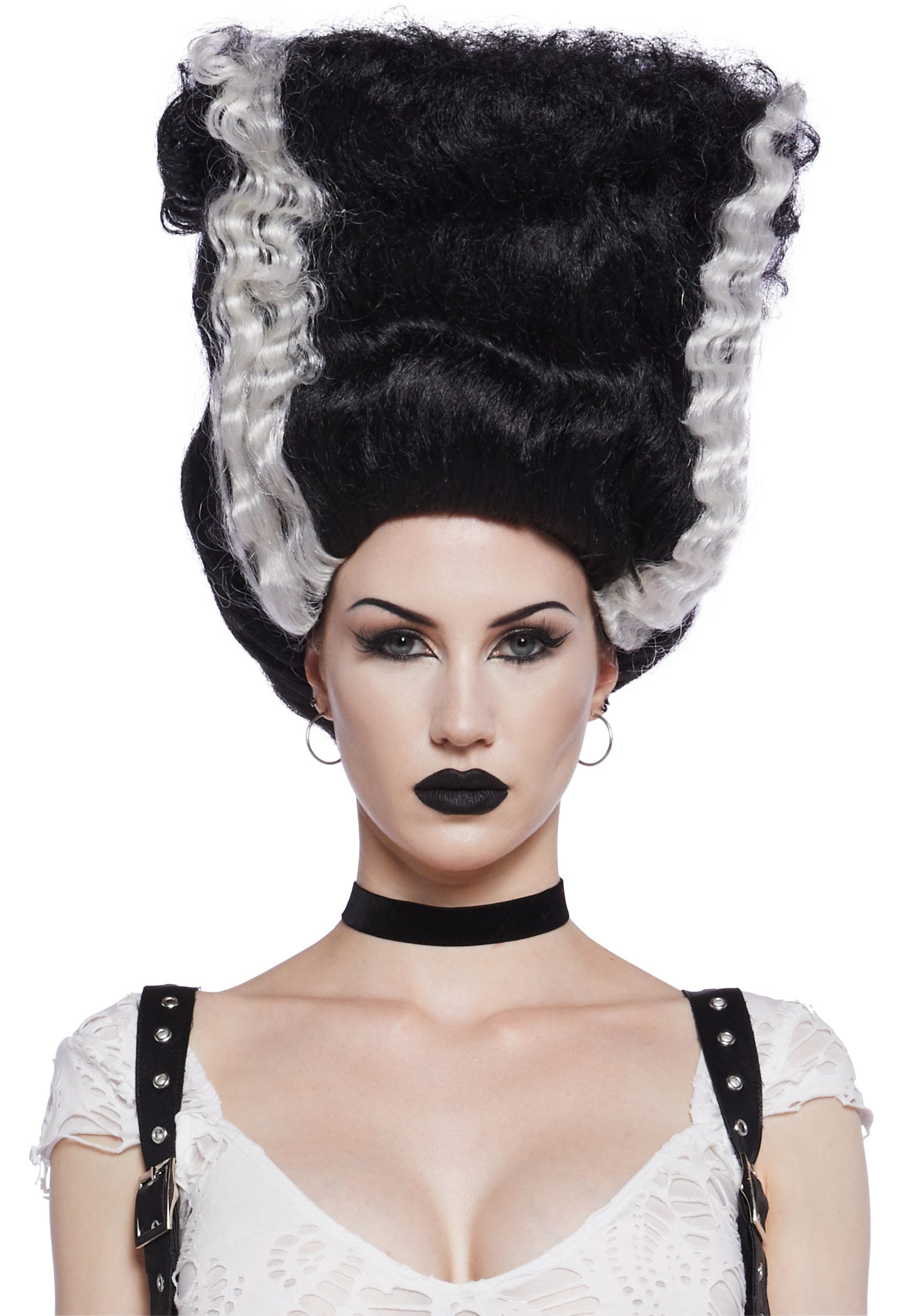 Reanimated Bride Premium Costume And Wig Set