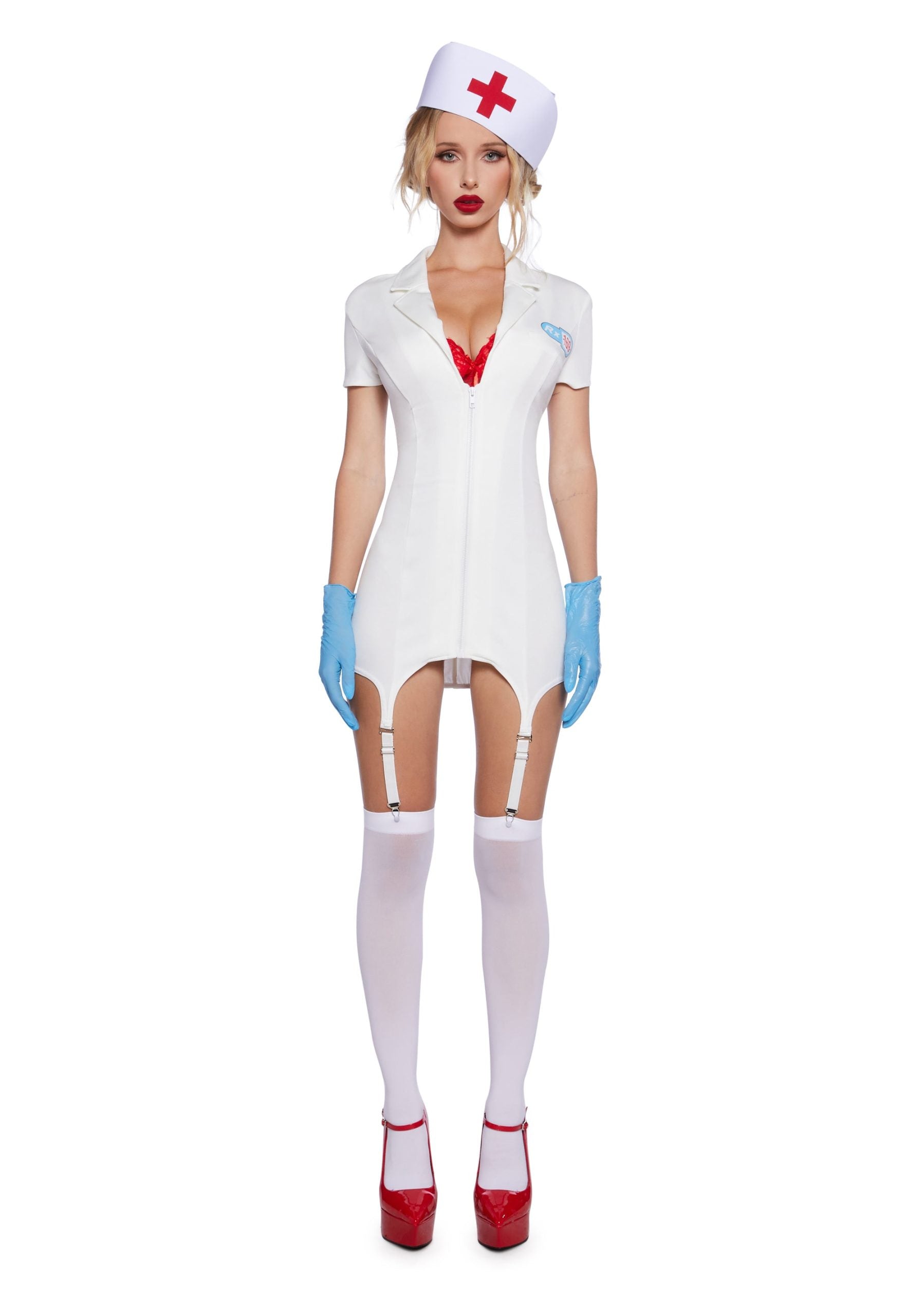 Pop Punk Nurse Costume Set