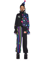 Graffiti Giggles Clown Costume Set