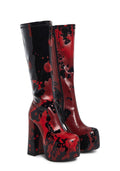 Scream Queen Gogo Boots – Black