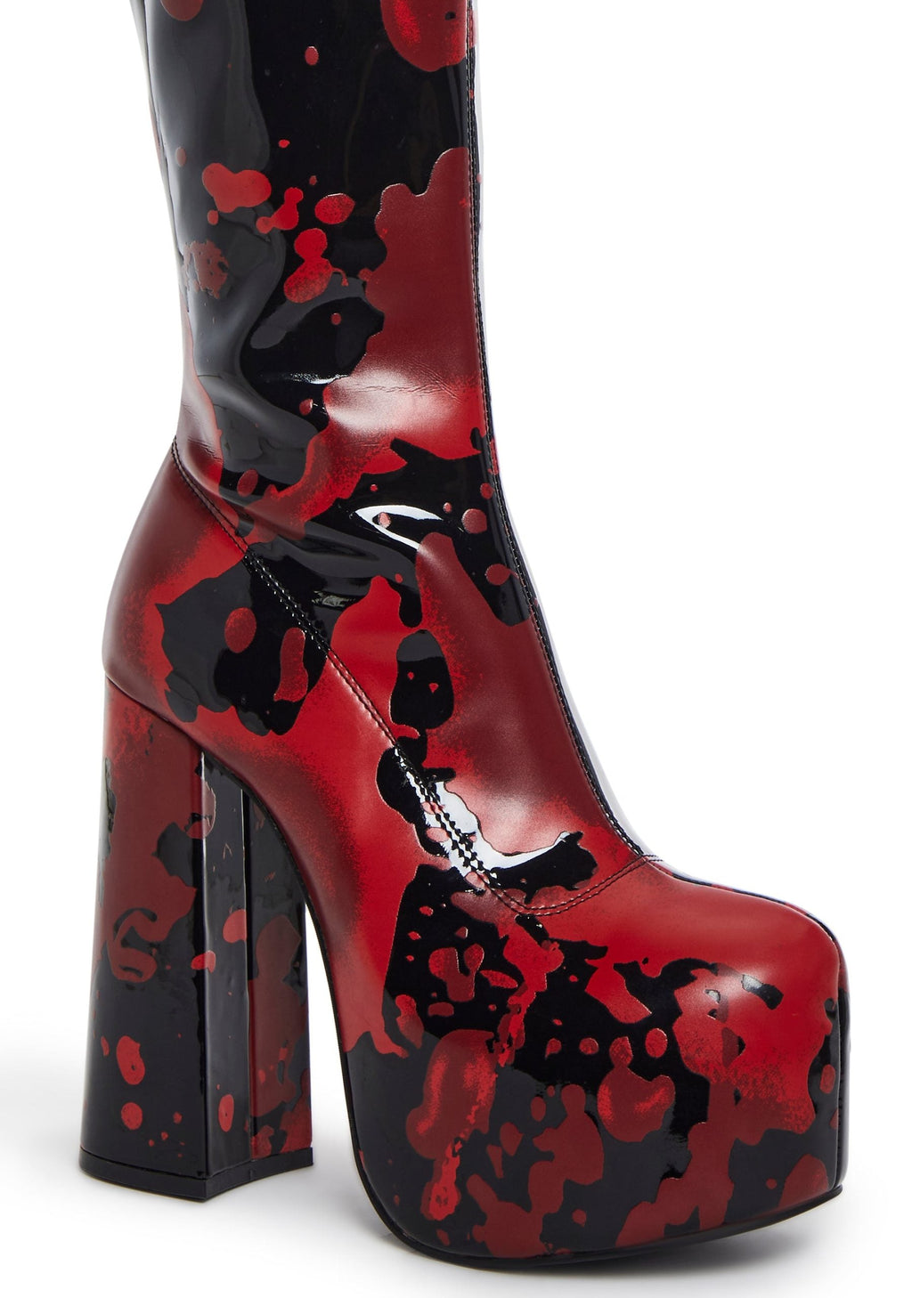 Scream Queen Gogo Boots – Black