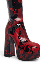 Scream Queen Gogo Boots – Black