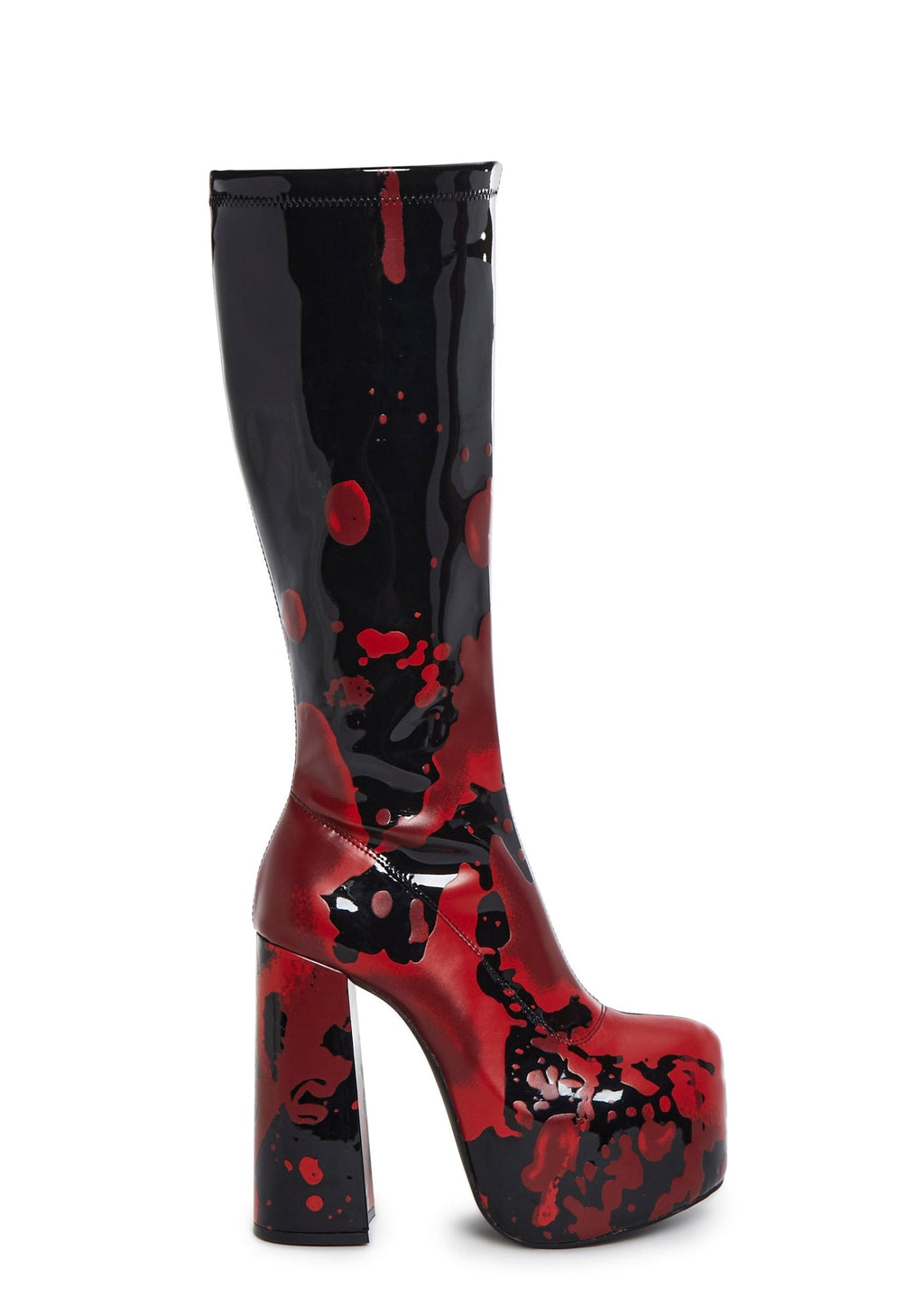 Scream Queen Gogo Boots – Black