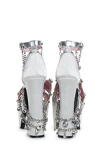 Royal Charm Peep Toe Heels