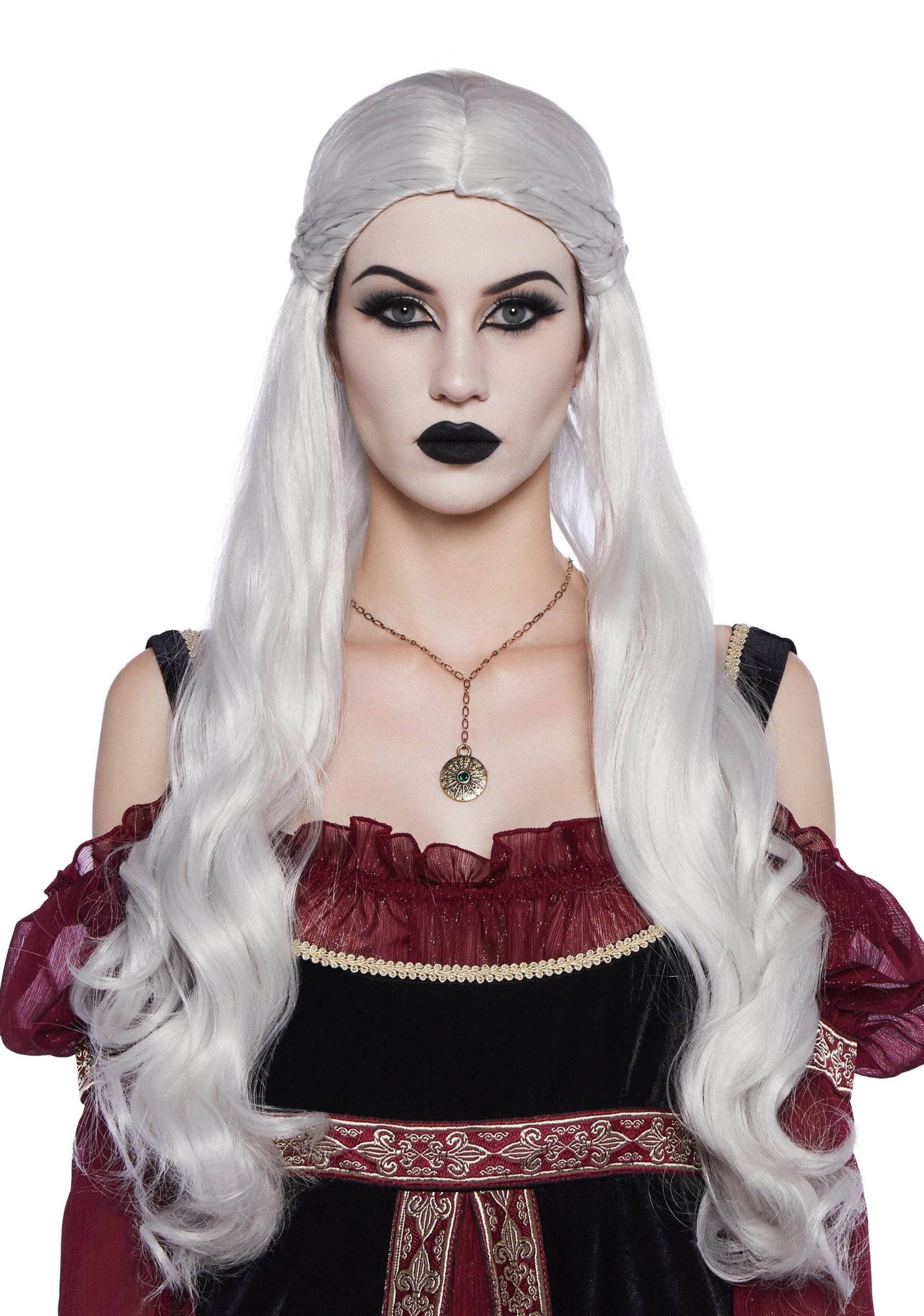 Faire Fables Renaissance Wig – White