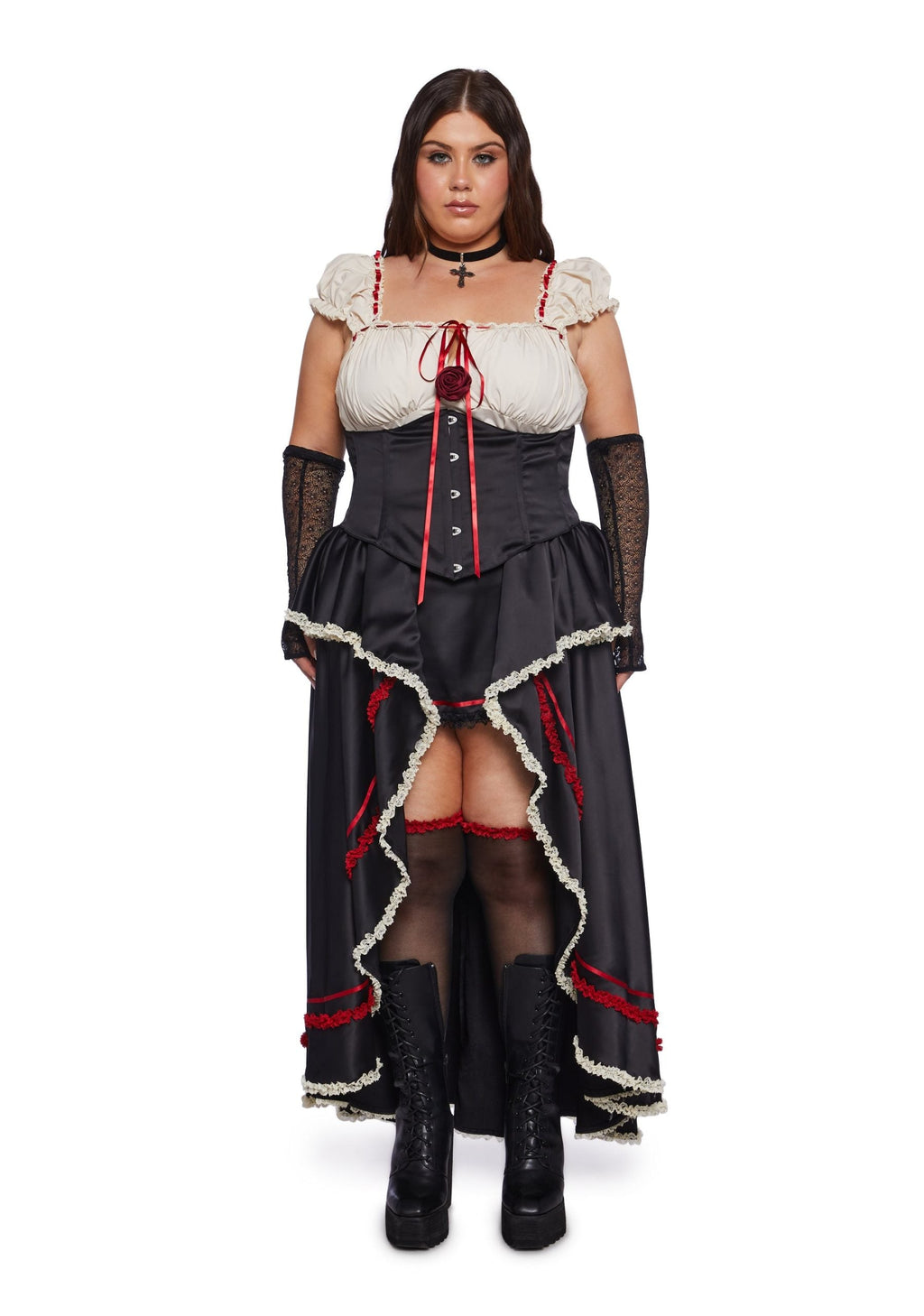 Plus Wild West Comic Maiden Premium Costume Set