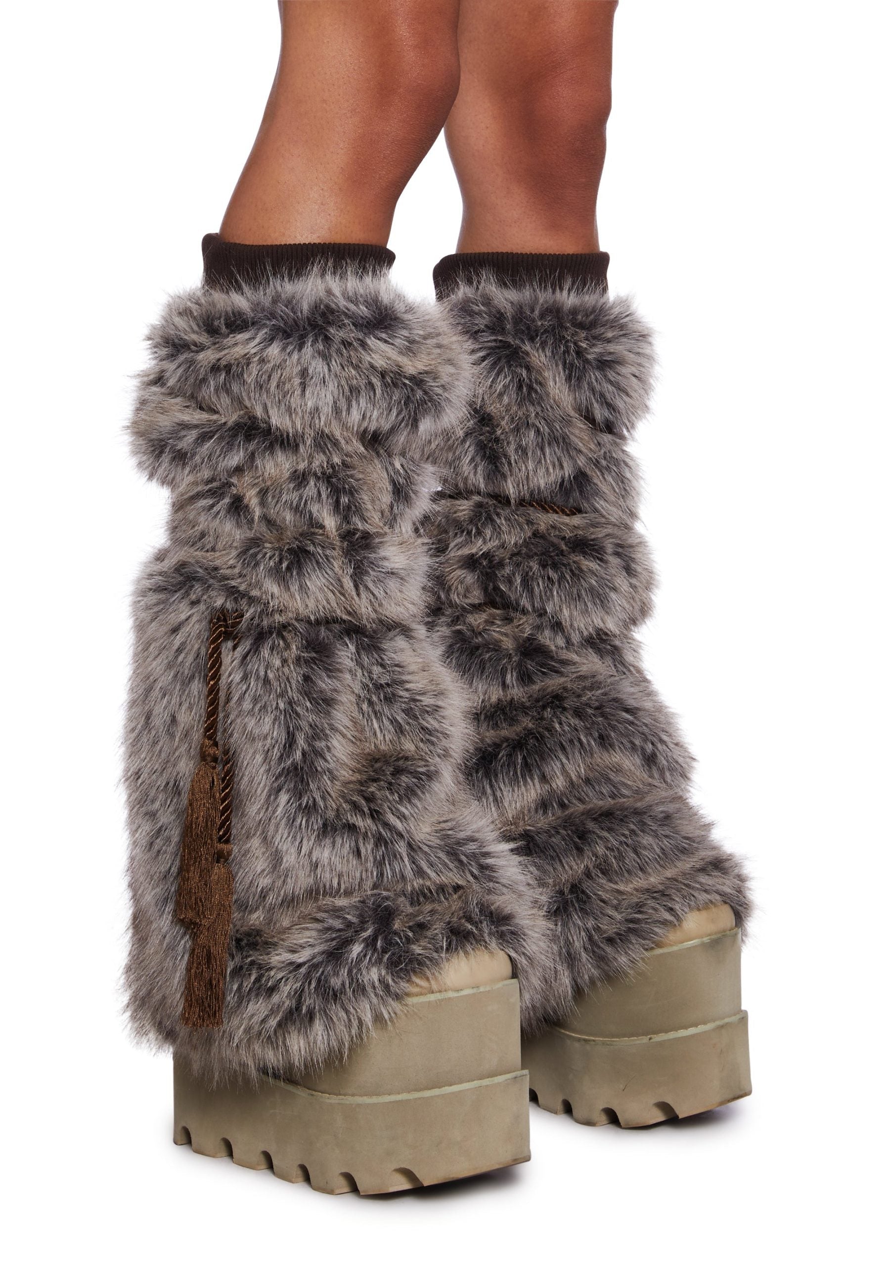 Explored Beats Legwarmers – Brown