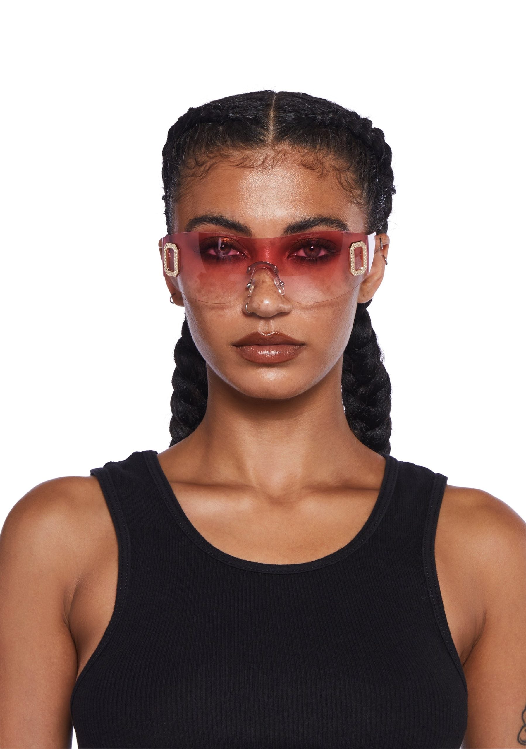 Sweet Thoughts Shield Sunglasses